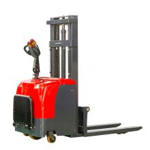China YANCHA 1.5 ton stacker lift 3m for warehouse 2350mm door frame height price