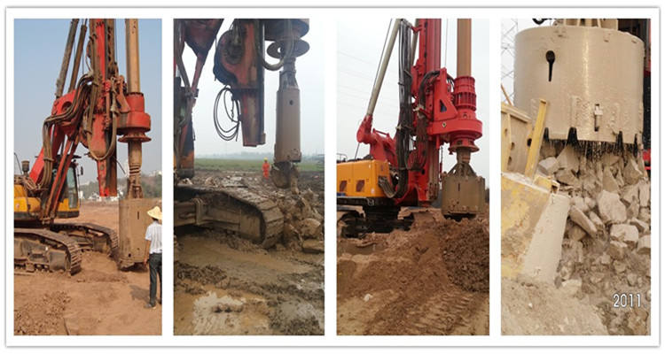 China Pluto accessory rotary drilling bucket with Rock Soil Drilling Teeth drilling tools price