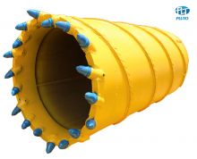 Pluto core barrel with bullet teeth rotary drill bucket for sale