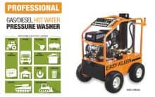 Professional Gas/Diesel Hot Water Pressure Washer DHEZ-3605