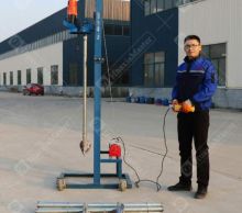 SJD-2B collapsible electric water well drilling rig