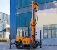 CJDX-200 crawler pneumatic water well drilling rig