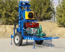 XYX-130  wheeled hydraulic water well drilling rig