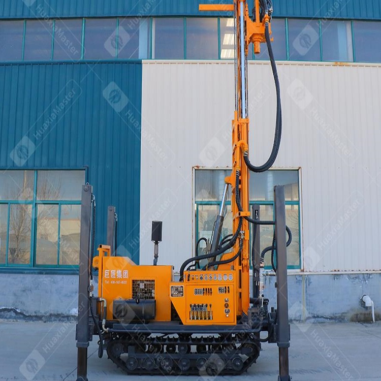 CJDX-200 crawler pneumatic water well drilling rig