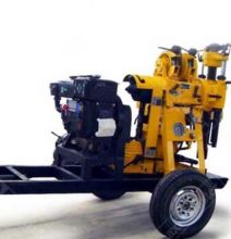XYX-130  wheeled hydraulic water well drilling rig