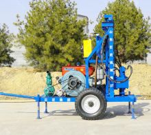 XYX-130  wheeled hydraulic water well drilling rig