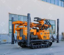 CJDX-200 crawler pneumatic water well drilling rig
