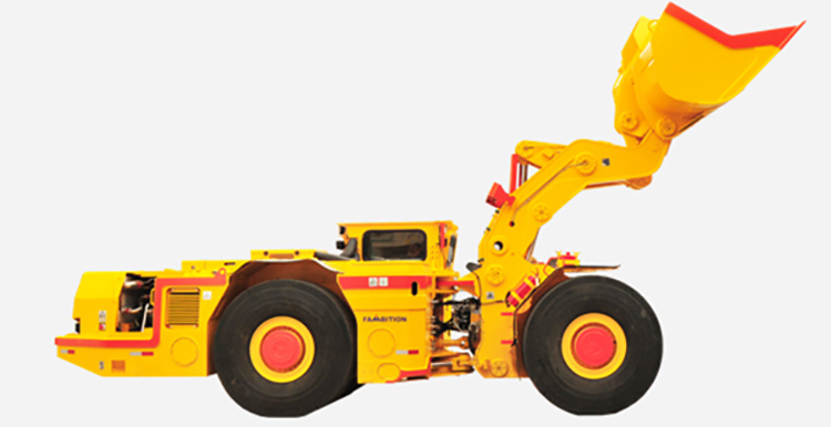 China fambition underground mining loader FL10 4 cubic meters capacity for sale