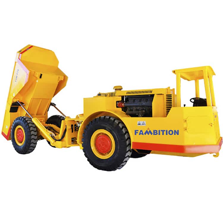 Fambition underground mining dump truck FT12 12 ton truck price