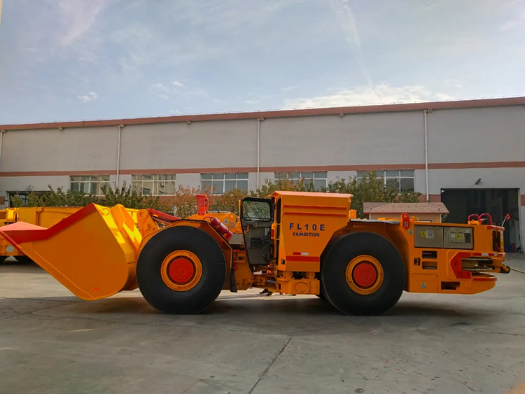 China fambition underground mining loader FL10 4 cubic meters capacity for sale