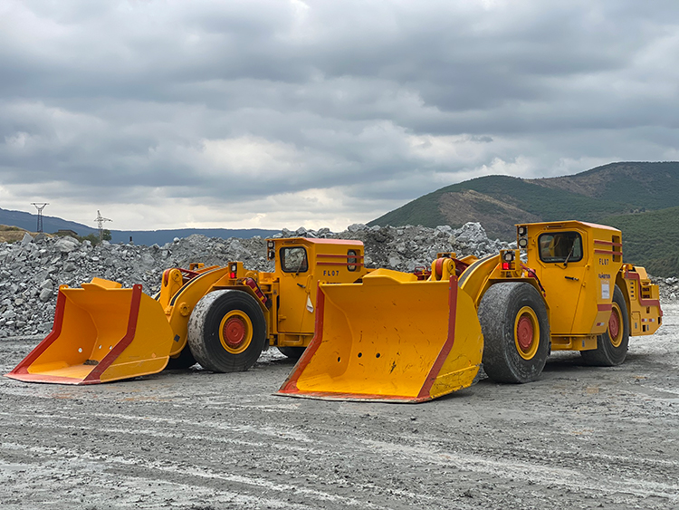 China Fambition 7 ton underground loader FL07 for mining price