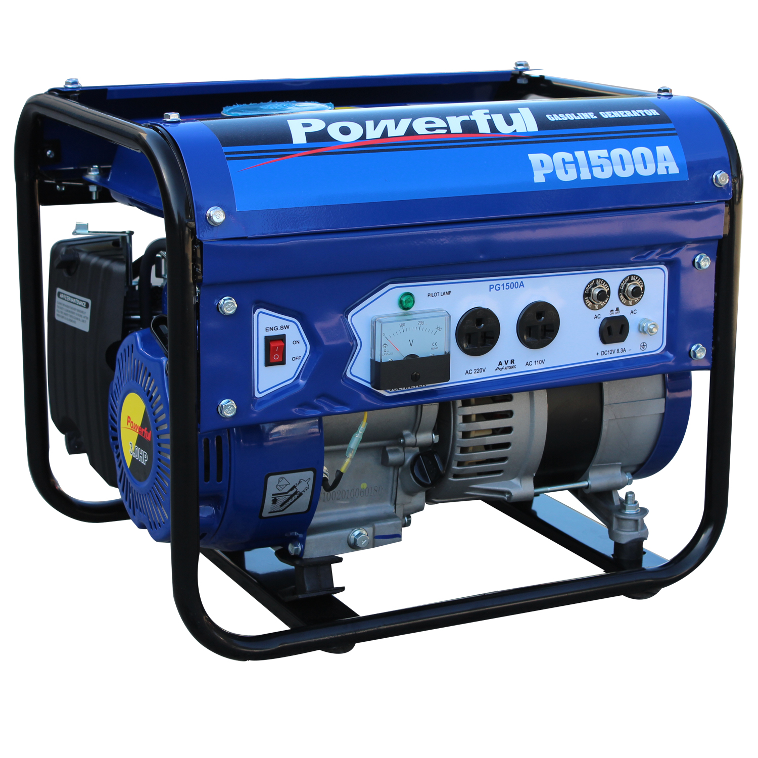 Powerful Gasoline Generator PG1500BL