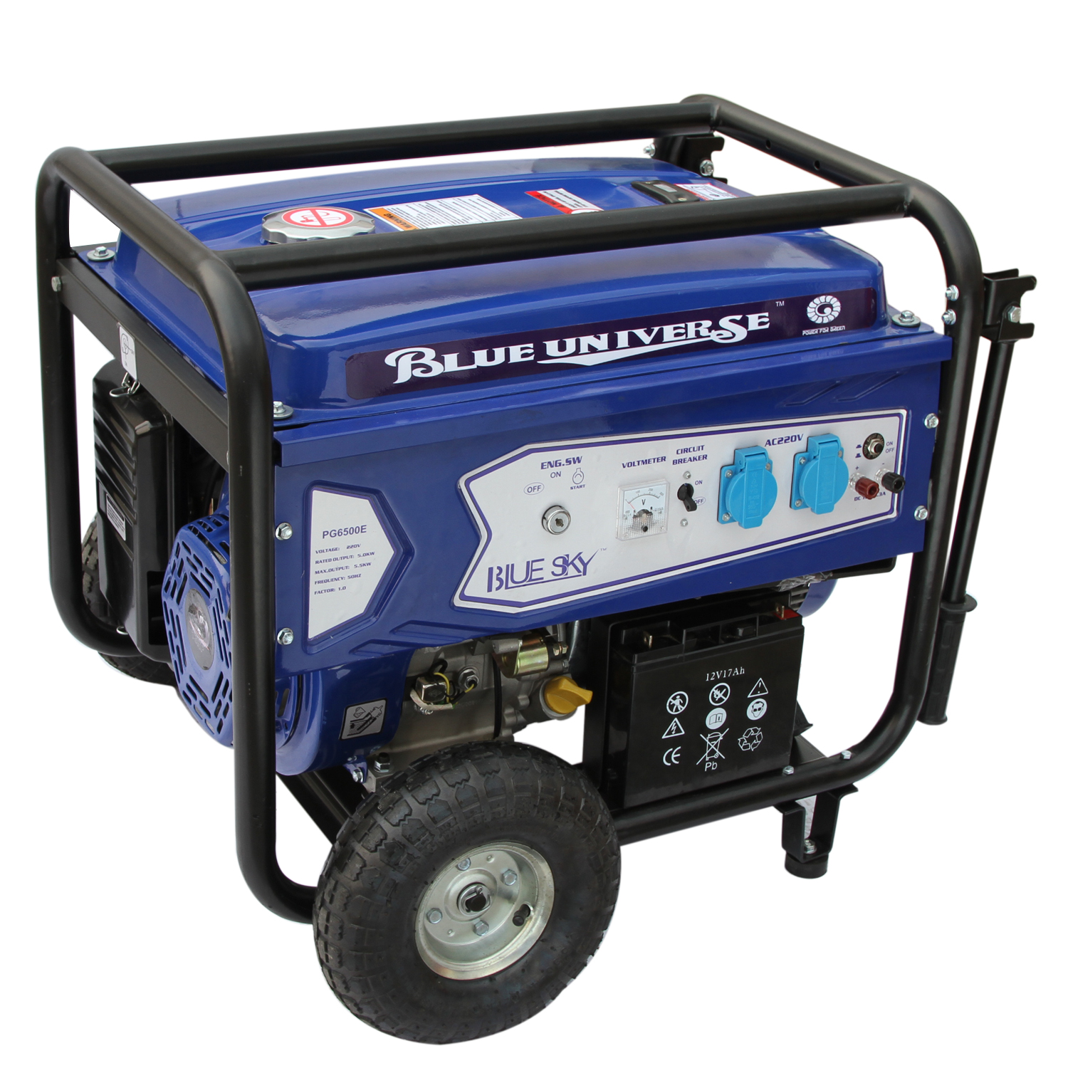 Powerful Gasoline Generator PG6500BL