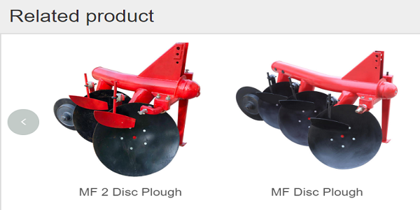 Leyuan Agriculture Machinery Mounted Disc Plough Paddy Land Driven Disc Plough Poly Disc Plough