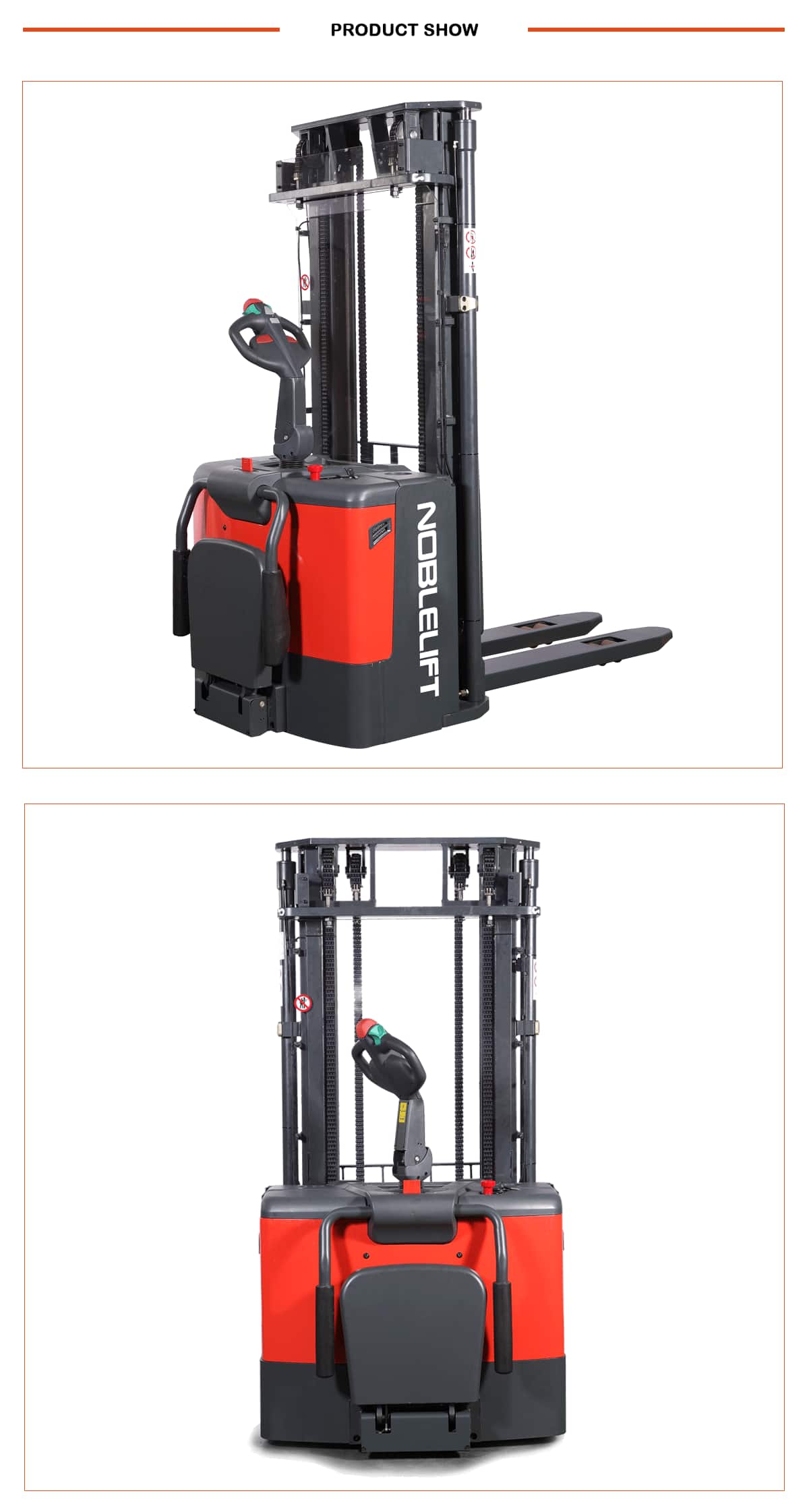 NOBLELIFT PS16W46 Electric Stacker