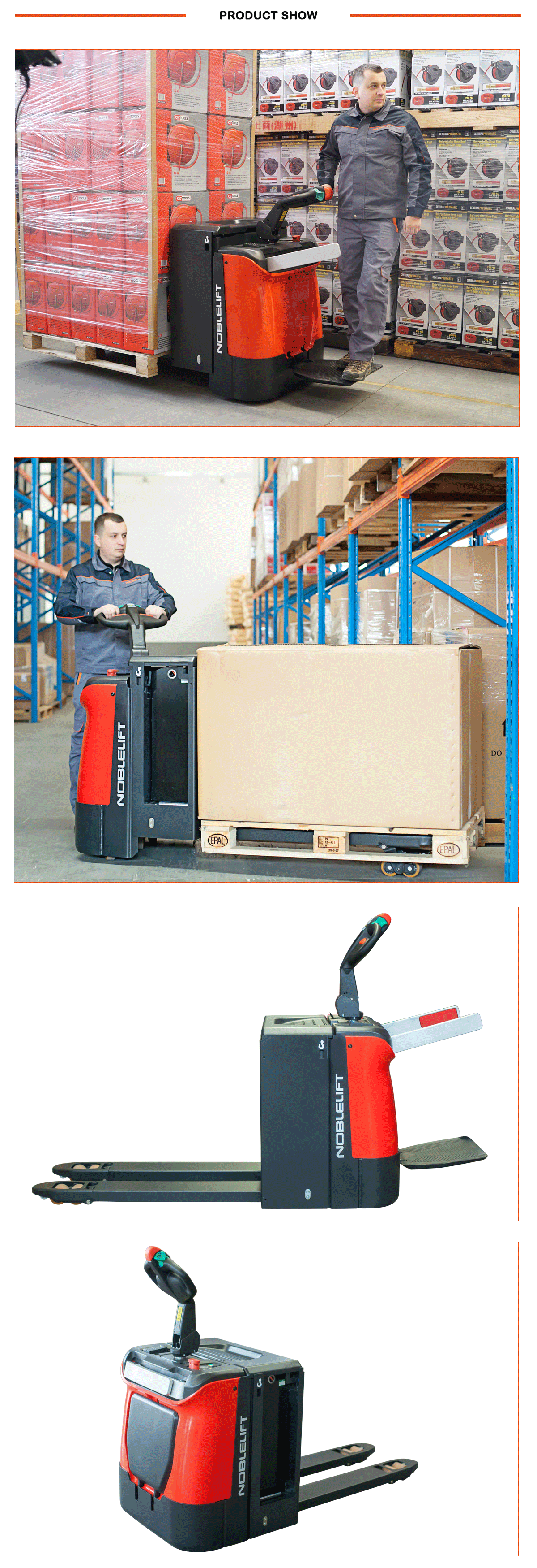 NOBLELIFT Powered Pallet Truck PT20N