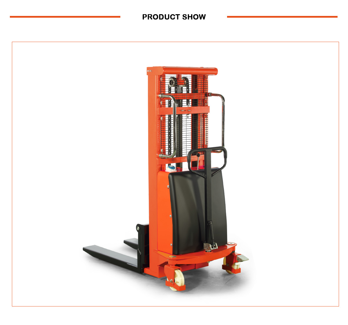 NOBLELIFT SPN Series Standard Semi-Electric Stacker