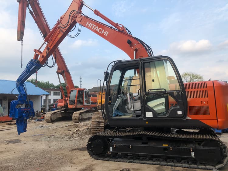 VIBRA vibratory attachments excavator mounted pile driver FV-250 for 20 - 30 ton excavator price