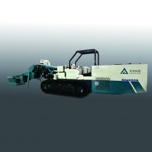 Coal mine crushing and loading underfloor machine