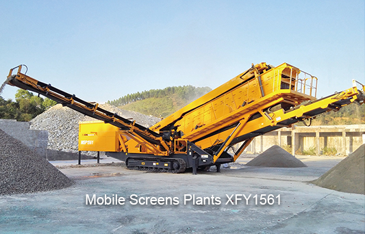 XCMG official manufacturer XFY1561 Mobile Screens Plants for sale