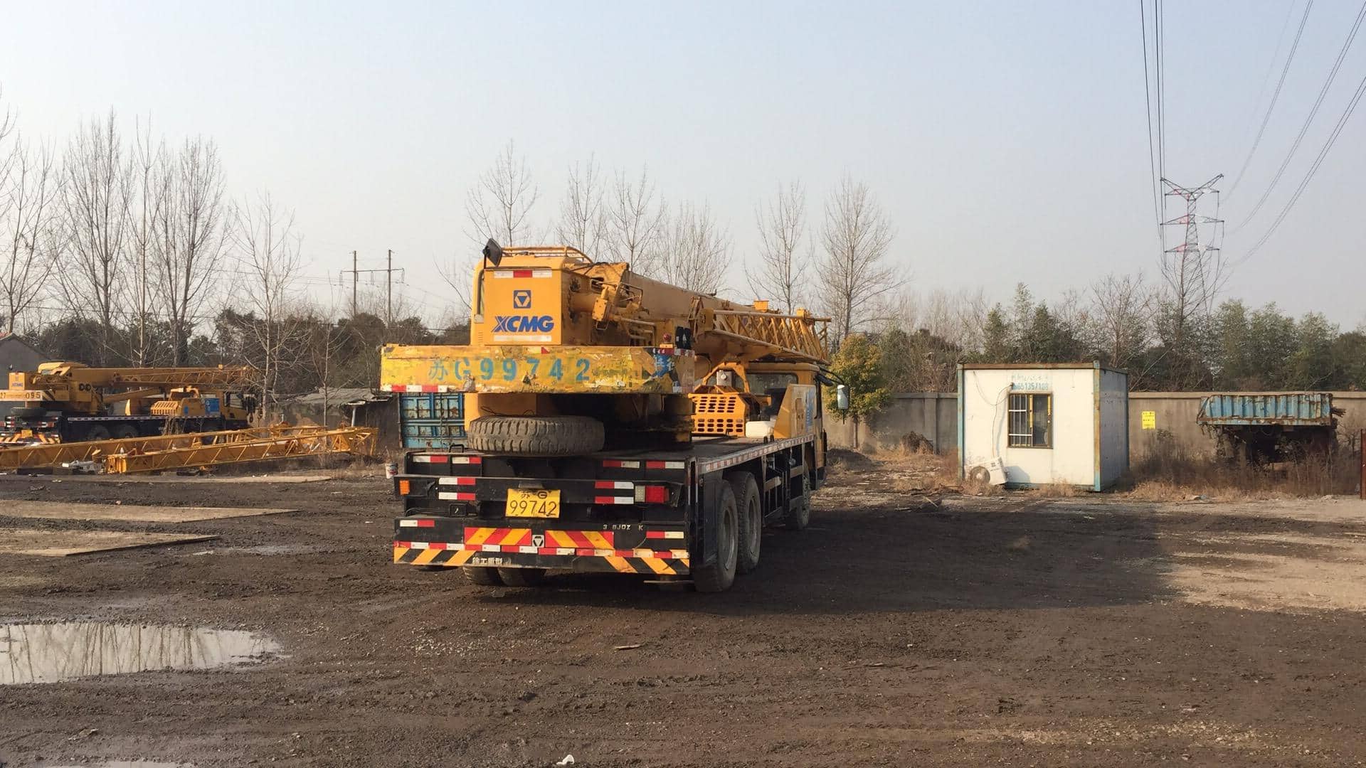 XCMG used truck crane QY25K