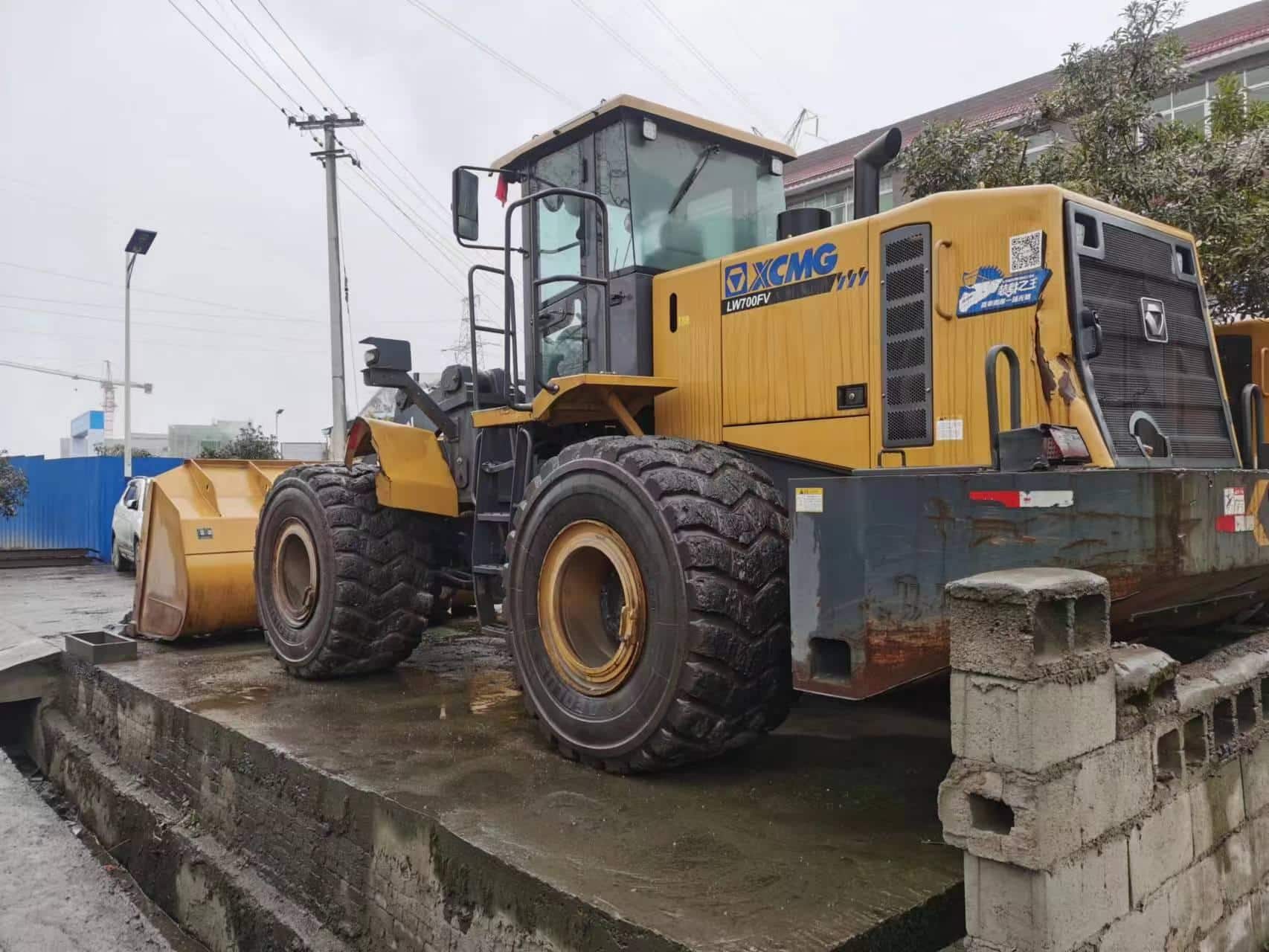 XCMG Official LW700FV Used 7 Ton Wheel Loader