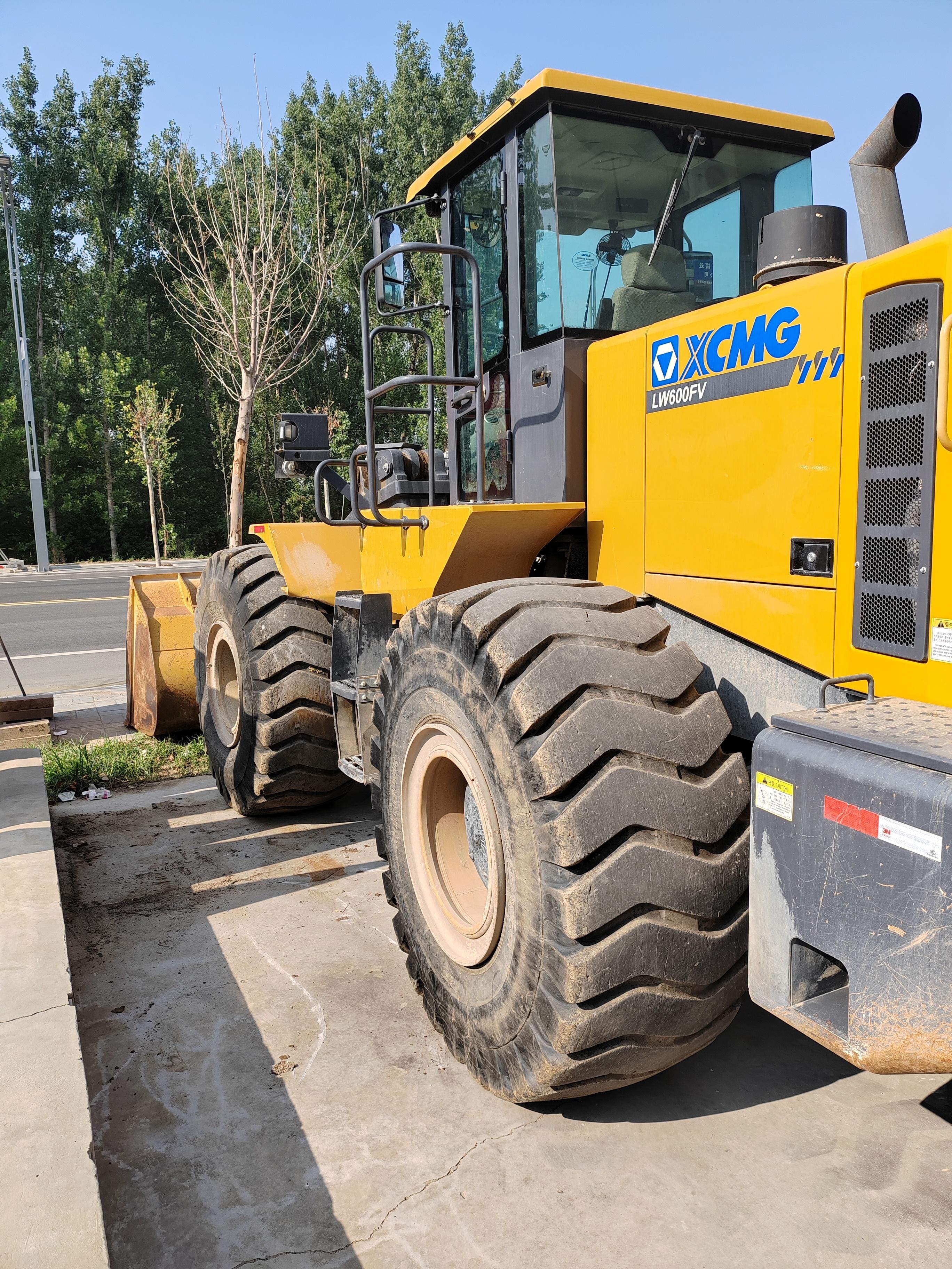 XCMG Used 6 Ton Froont Wheel Loader LW600FV
