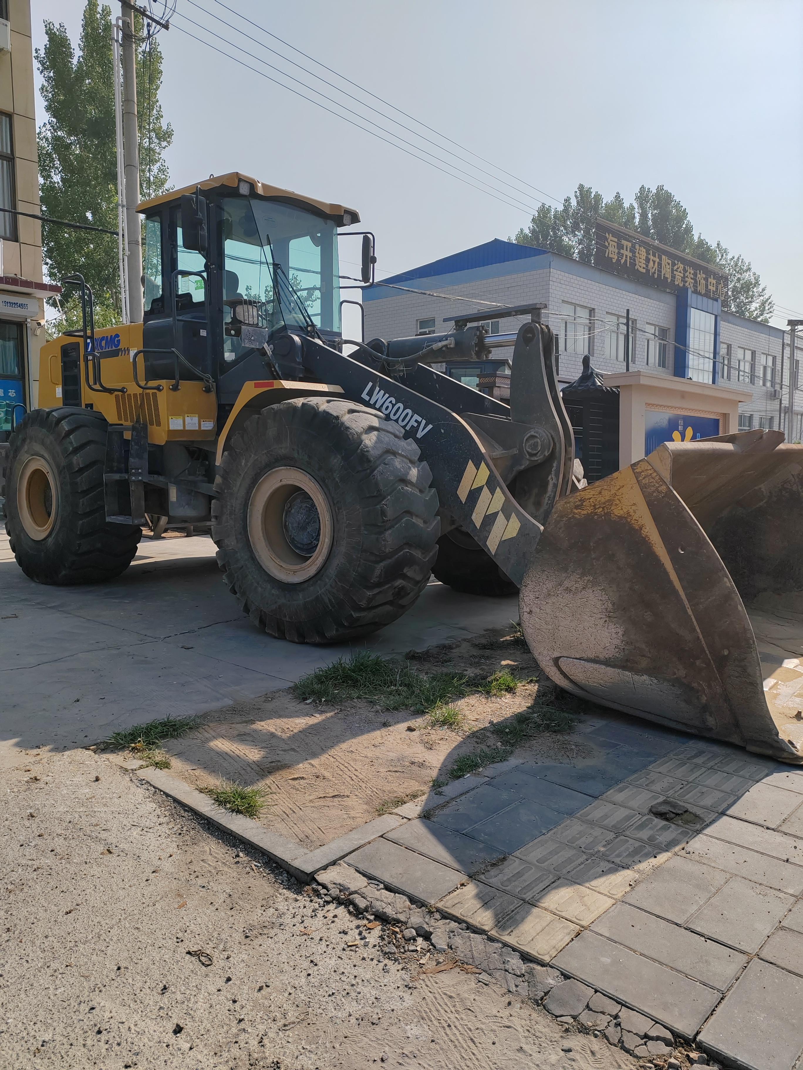 XCMG Used 6 Ton Froont Wheel Loader LW600FV