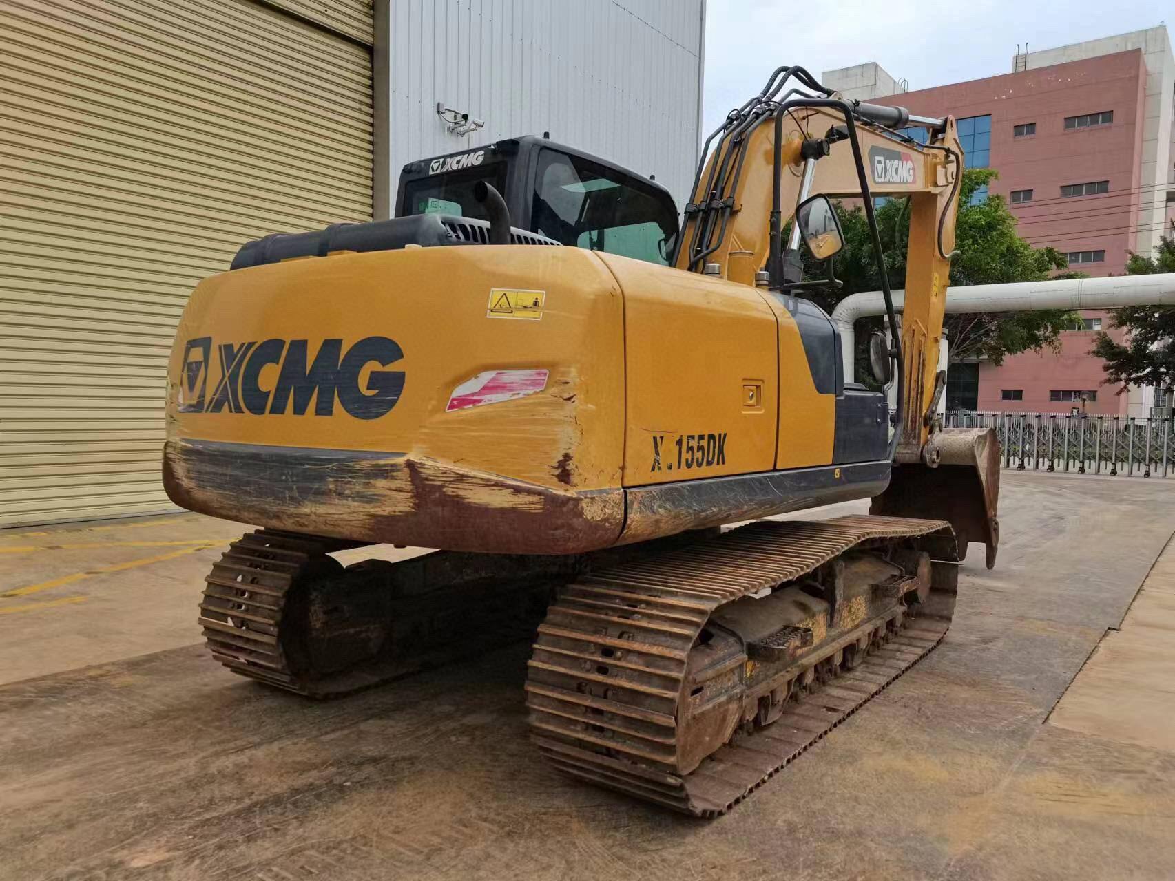 XCMG Official XE155D 15.5 Ton Used Mini Excavator In Mining Construction Excavating Machine